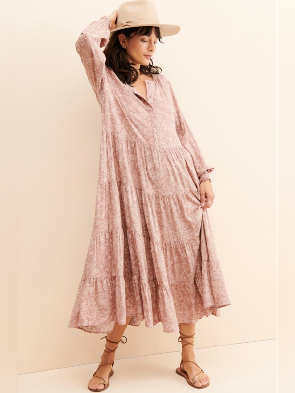 Neuflora Hood River Dress L NWT Pink